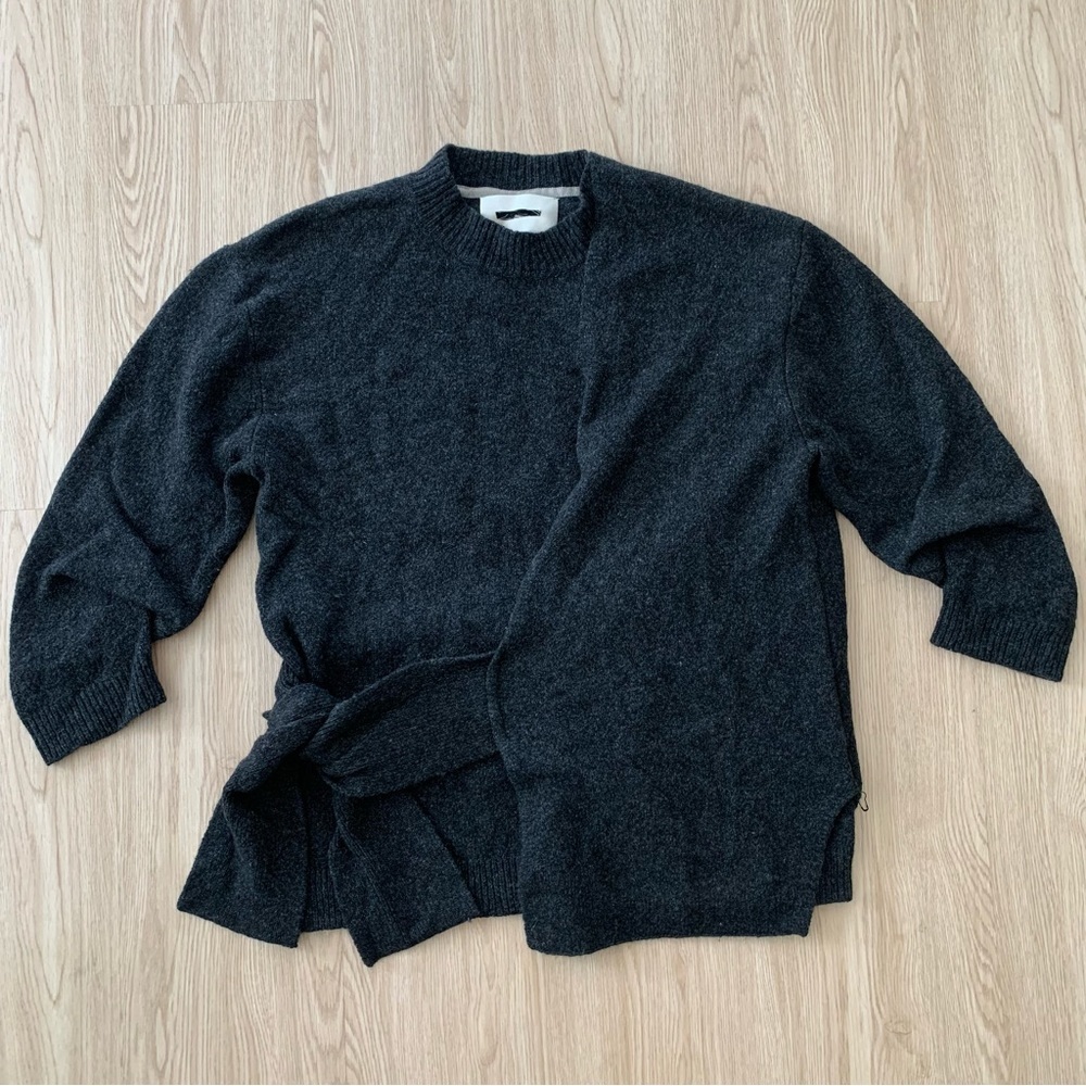 Brochu Walker side tie wrap sweater knit nwot - Picture 1 of 5